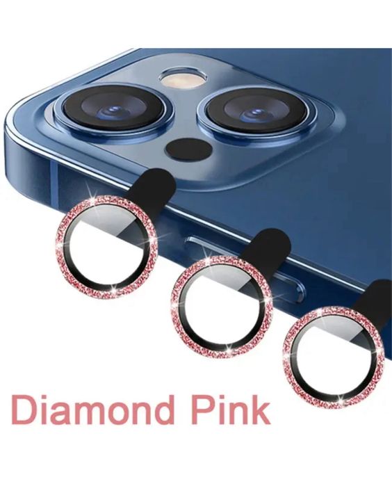 Folie Sticla Camera Cercular Luxury Iphone 13/14/15/16/17 PRO MAX PLUS