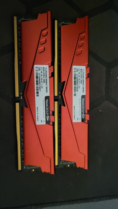 Kit 16GB DDR4- 2X8GB 2666MHZ