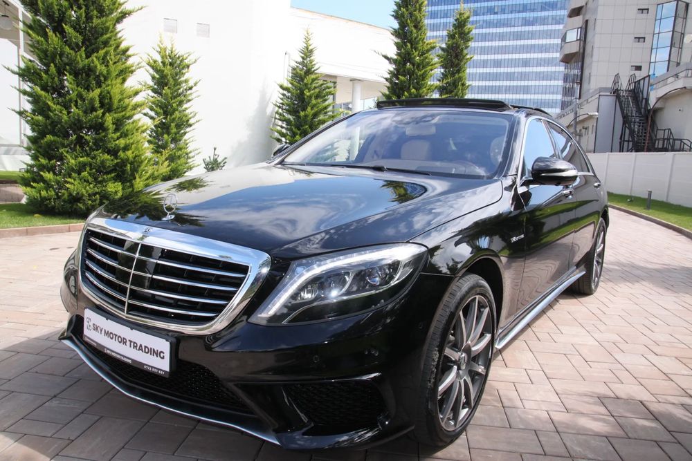 Mercedes-Benz S S 63 AMG 4M Eur249k; Manufakt/ BUR3D/ 4Masaj/ HUD-Night/ 3TV/ Pan/ TVA