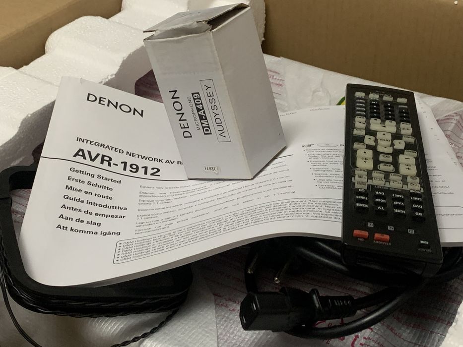 Denon 1912 reciever 7.1 canale