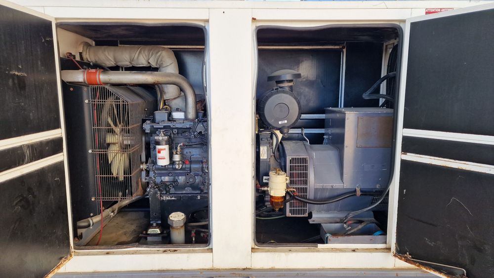 Generator Aggreko 100kw, motor Iveco