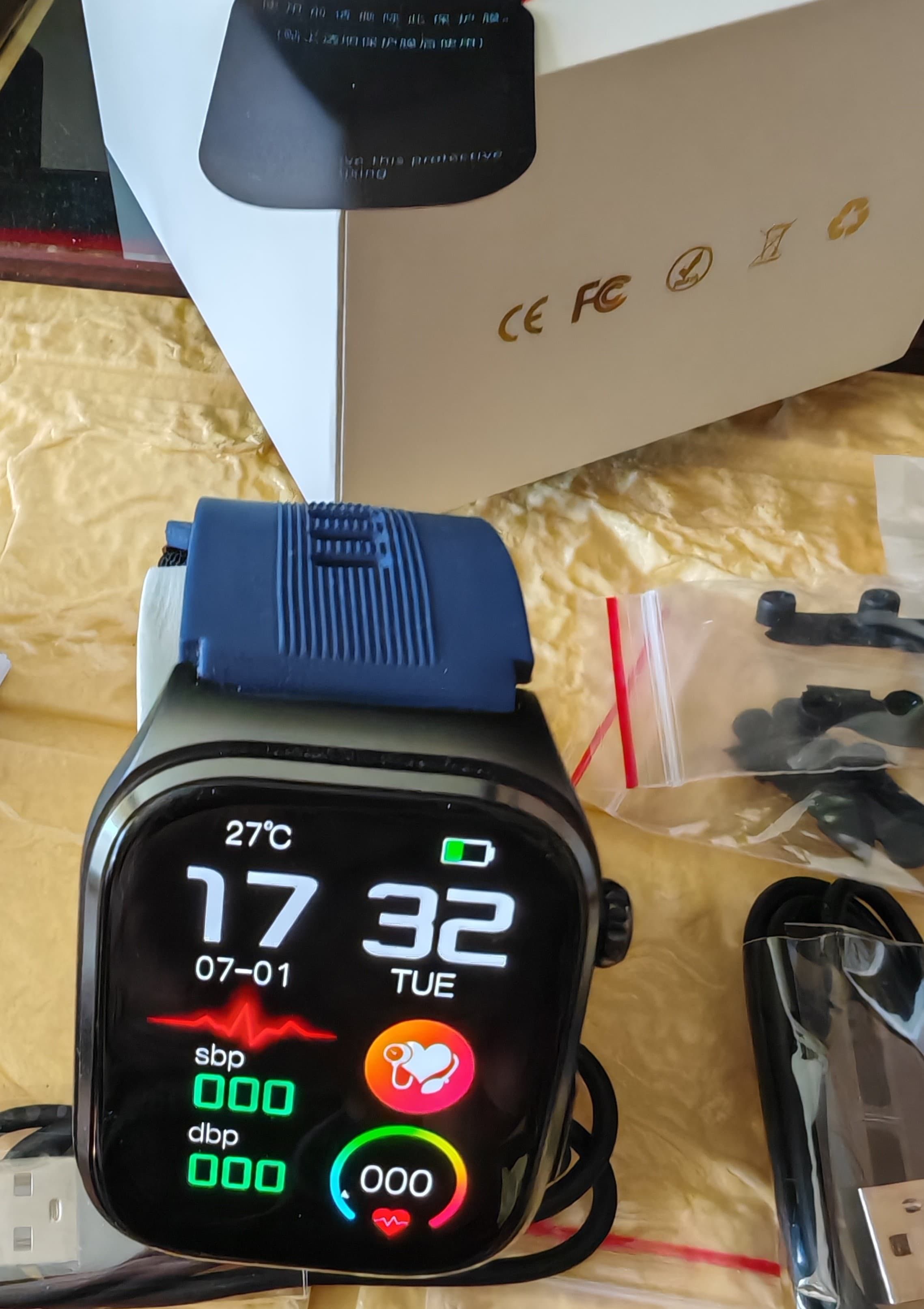 Smartwatch Kardena Care Air 3 (S15), multiple funcții  EKG, tensiune