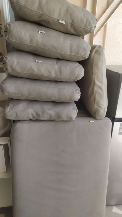 Матрасы паролон 6 шт,  подушки сентипон 6 шт,