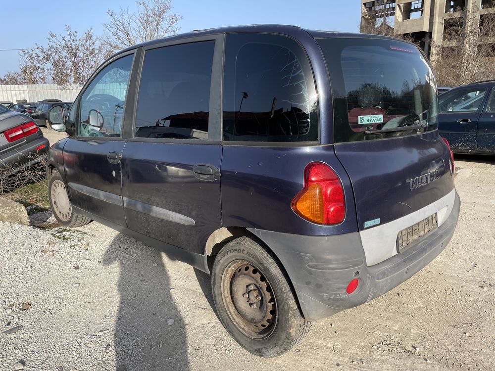 Fiat Multipla 1.9jtd 105hp 2001 На Части