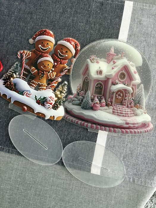 Коледна декорация от Temu