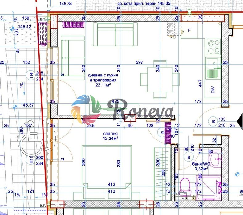 Продава се Двустаен апартамент в Варна, Бриз - 66 кв.м за 1954 €/кв.м - Снимка #10