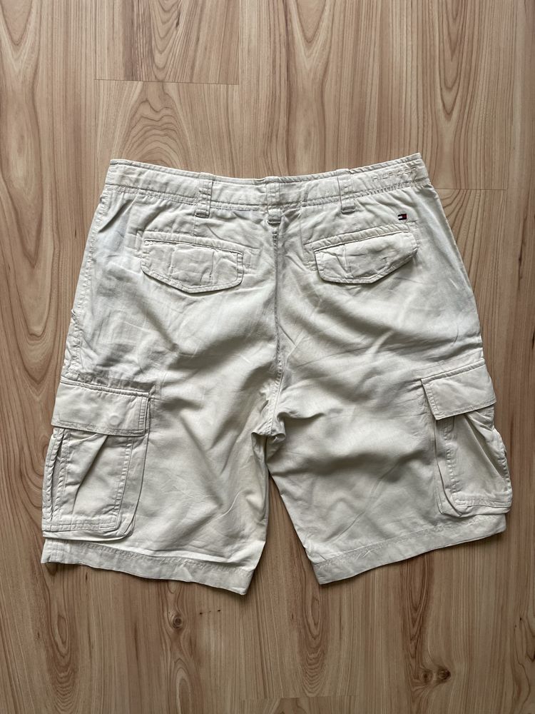 Tommy Hilfiger / ленен мъжки къс карго панталон W34