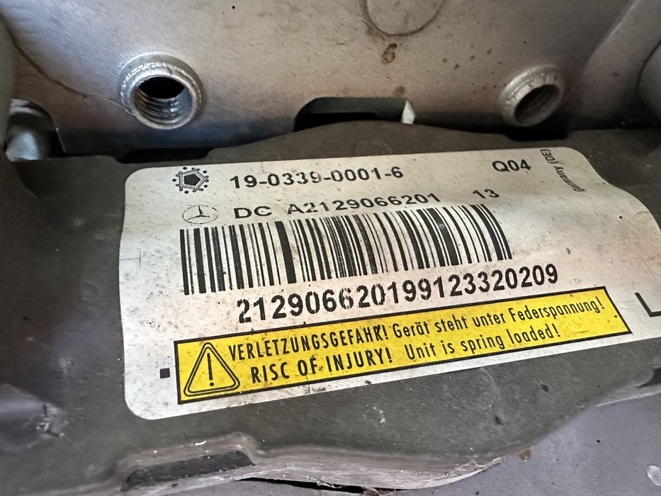 Balamale capota mercedes w212 s212