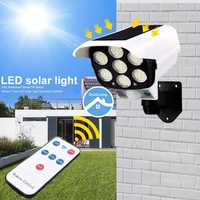 Lampa solara 77 LEED SMD aspect camera supraveghere