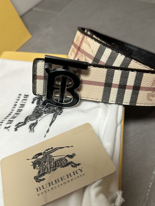 Vand curea burberry double face