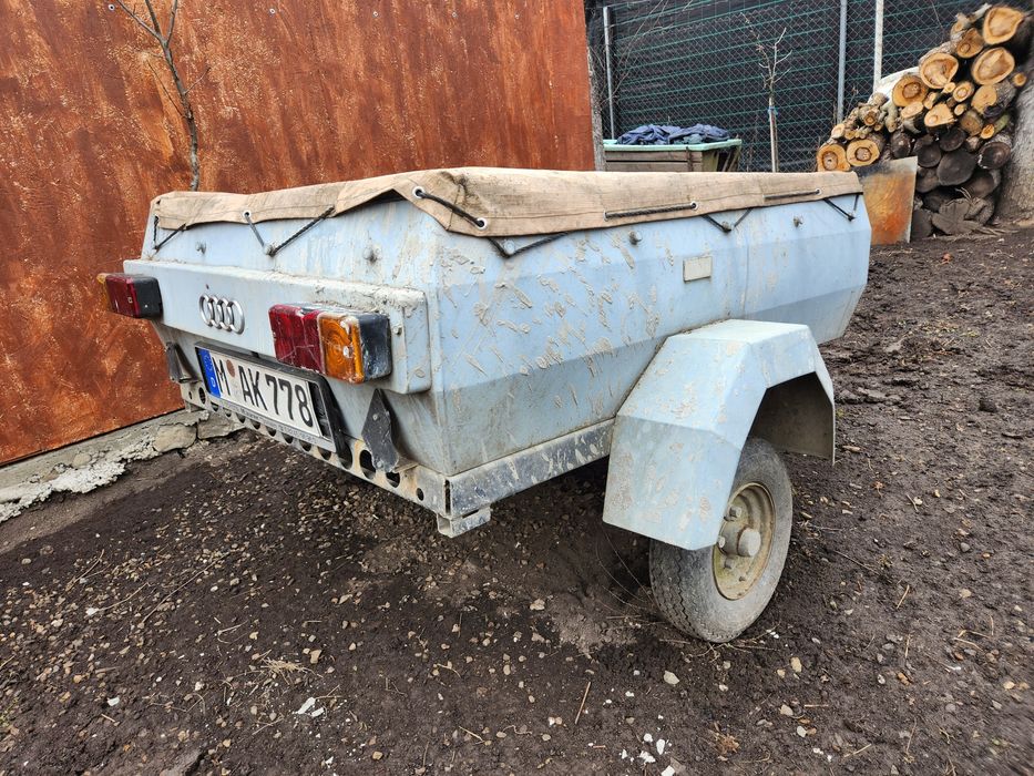 Remorcă adusă din Germania neînmatriculată