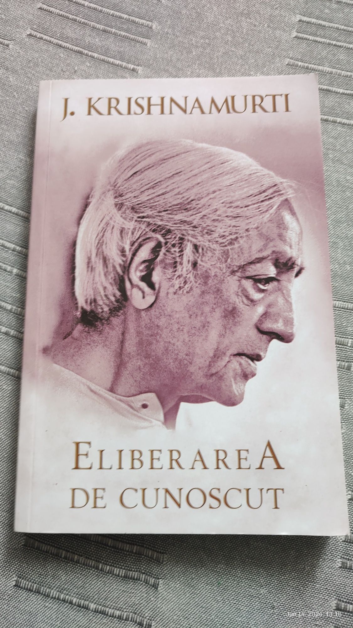 J. Krishnamurti eliberarea de cunoscut