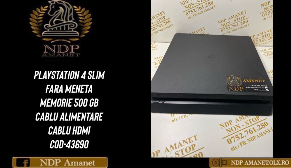NDP Amanet Braila PlayStation 4 Slim (43690)