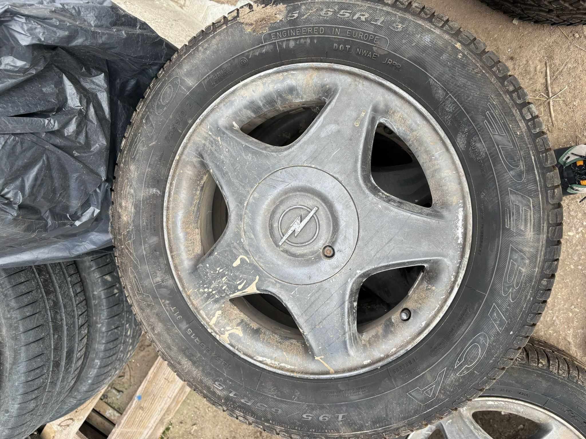 Jante roti anvelope opel vw 4x100 195 65 15 dot 2019 vara
