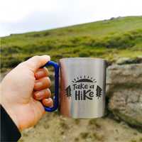 Cana Inox Cadou Personalizata Drumetie Natura – Take A Hike