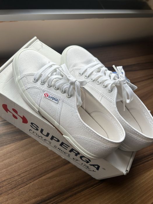 Кецове Superga, бели, нови, 39 номер