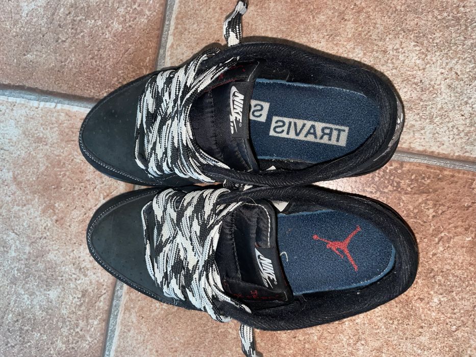 Jordan 1 Low Travis Scott Black Phantom