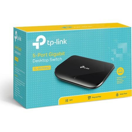 Switch TP-LINK TL-SG1005D, 5 x 10/100/1000MbpsSwitch TP-LINK TL-SG1005