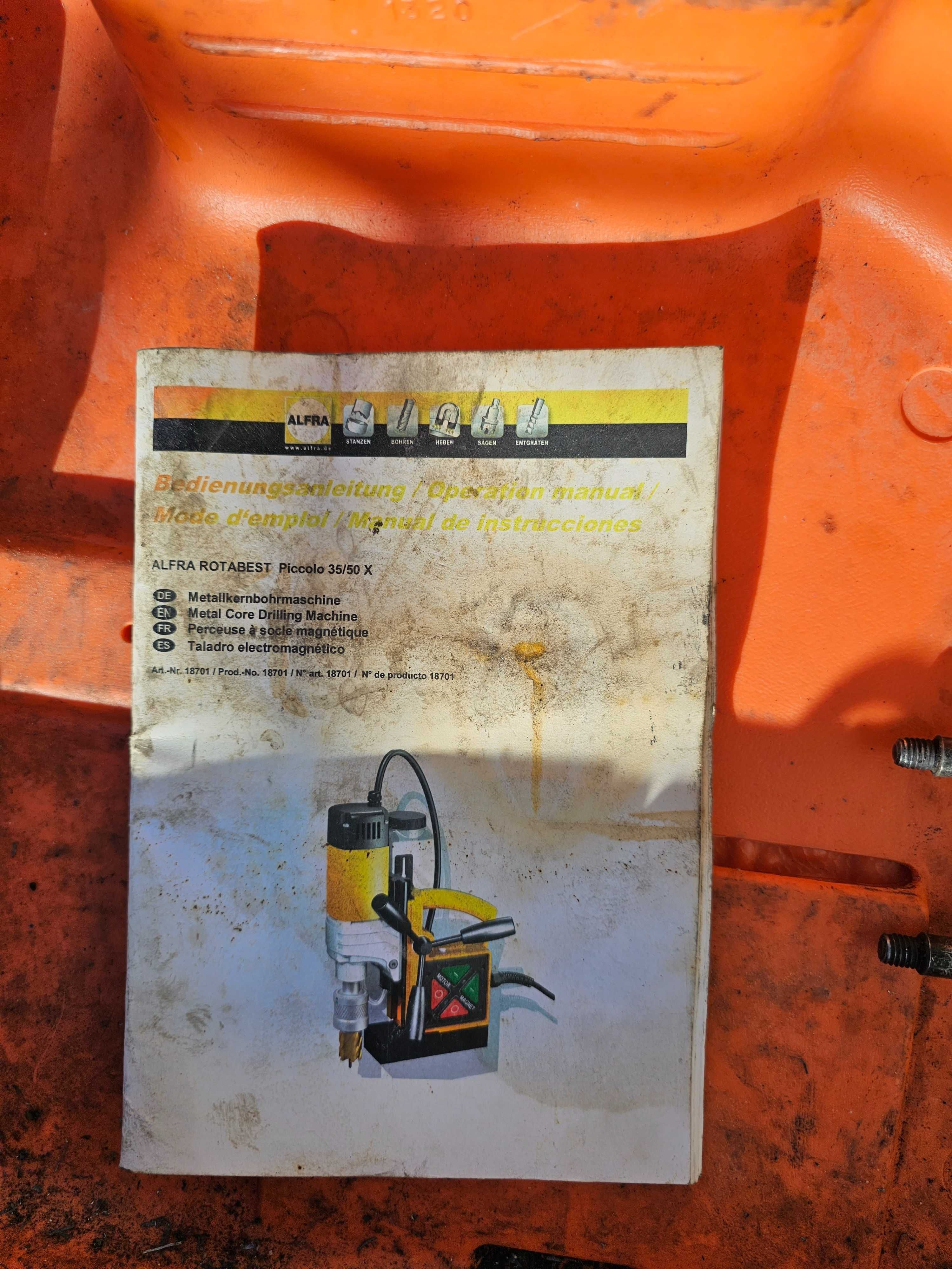 Masina cu talpa magnetica - RB 35/50 X PICCOLO | ALFRA 18701