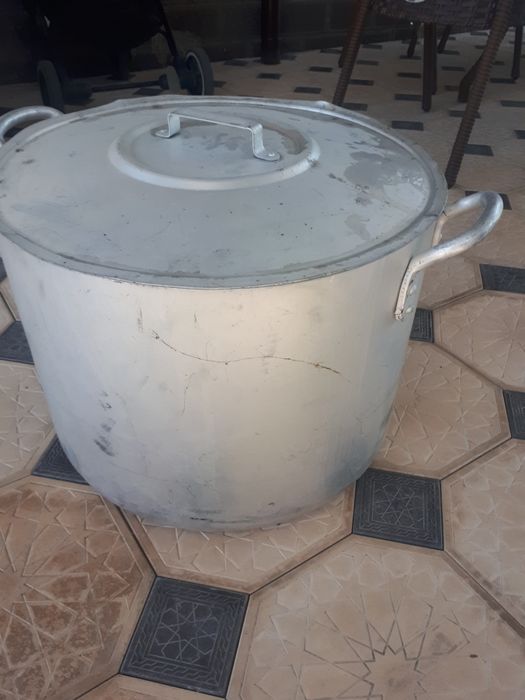 Кастрюла советская алюминиевая новая 50 литров