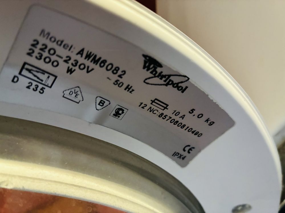 Пералня whirlpool запазена работи отлично