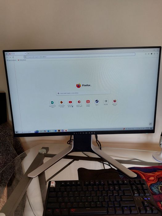 Monitor Gaming LED IPS Dell Alienware 24.5'', FHD, 240Hz, 1ms, G-SYNC®