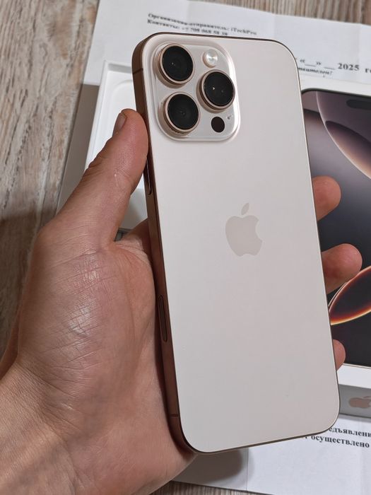 iPhone 16 Pro Max 256 gb akb 100