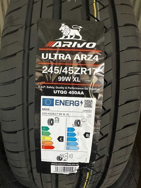 Нови летни гуми ARIVO ULTRA ARZ4 245/45R17 99W XL НОВ DOT