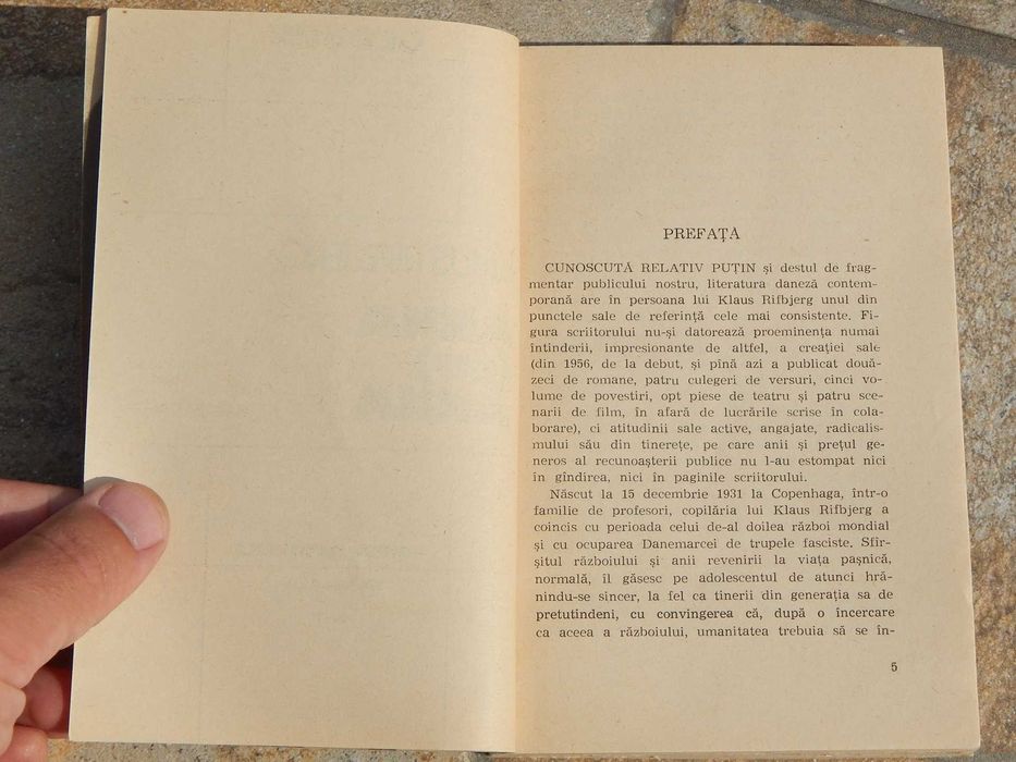 Anna (eu) Anna Klaus Rifbjerg editura Univers colectia Globus 1979