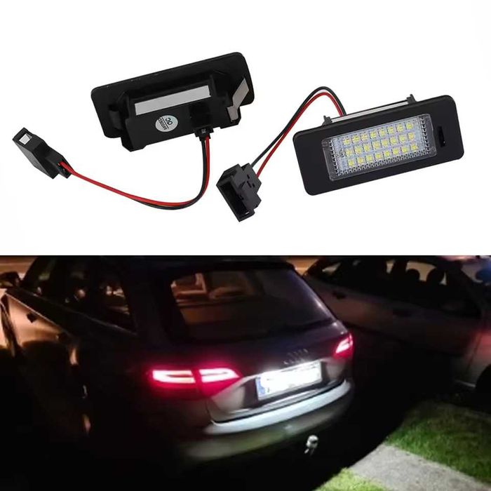 Lampi Numar LED Portbagaj AUDI A4 B8, A5, Q5, A6 C7, A7, TT,A1,VW,SEAT