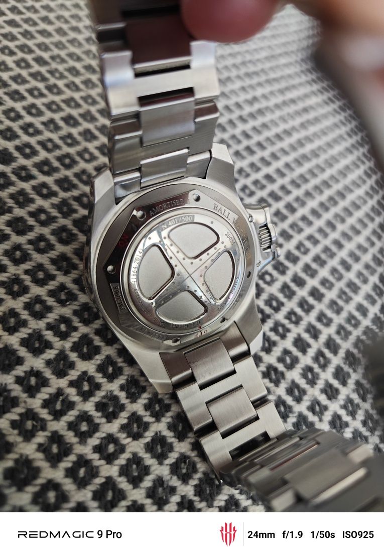 BALL Limited Edition Engineer Hydrocarbon Hunley 42mm [PM2096B-S1J-BK]
