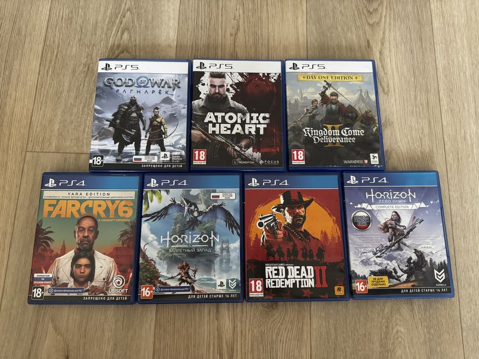 Продам/обменяю игры ps4/ps5