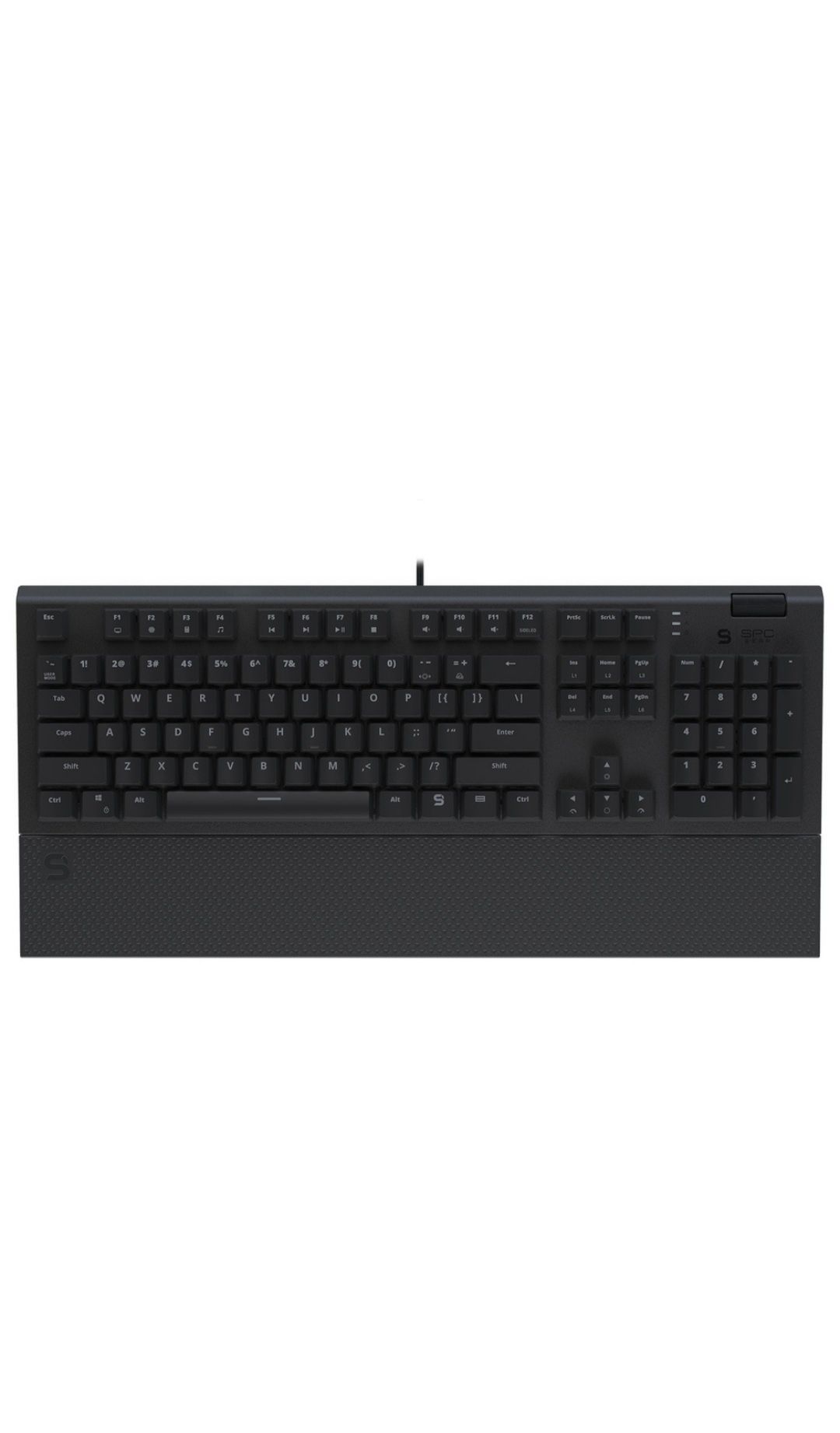 Tastatura gaming mecanica SPC GK650K Omnis Full RGB, blueSwitchuri
