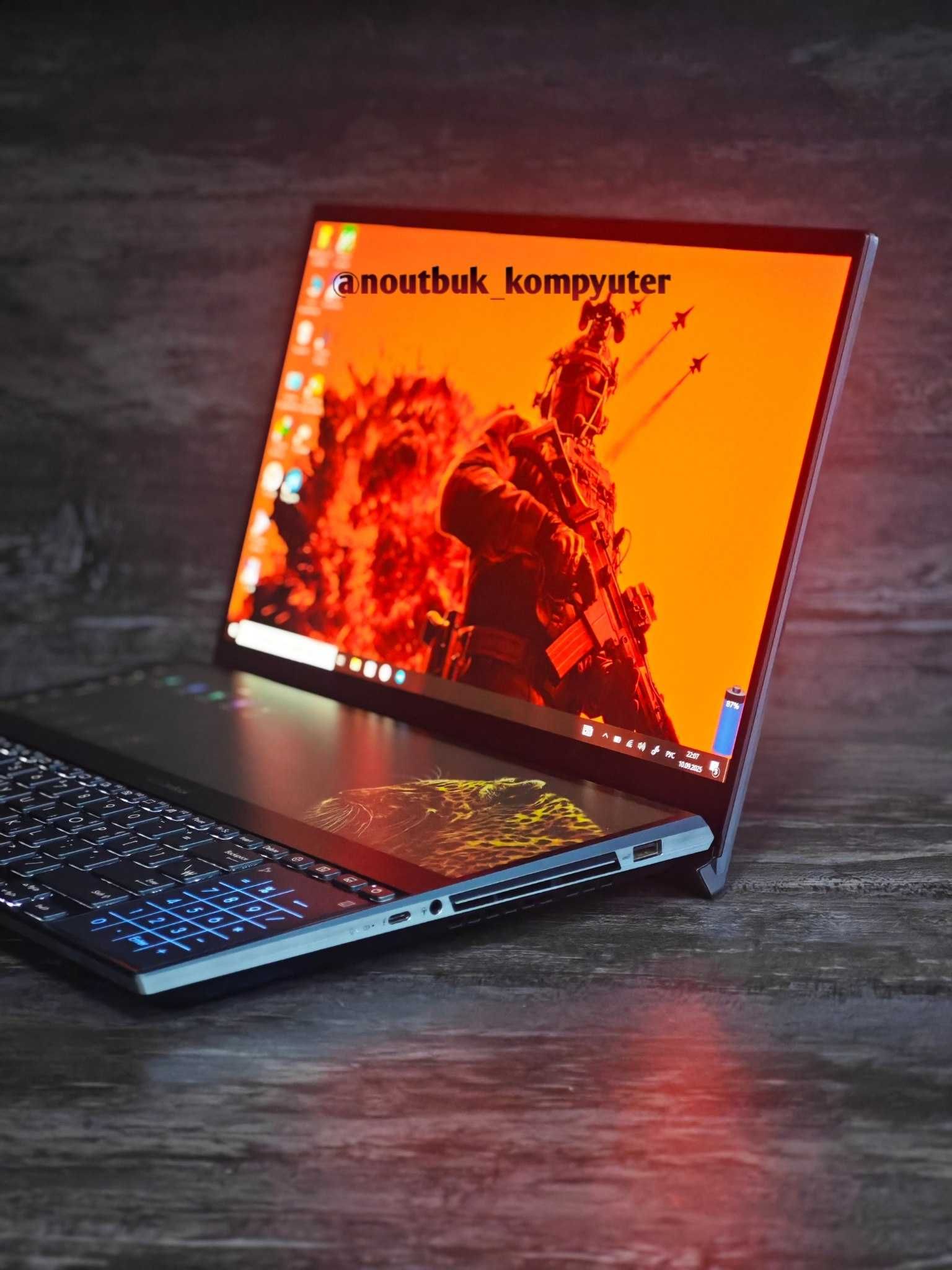 Мощный игровой Asus Zenbook Duo Pro Core I9