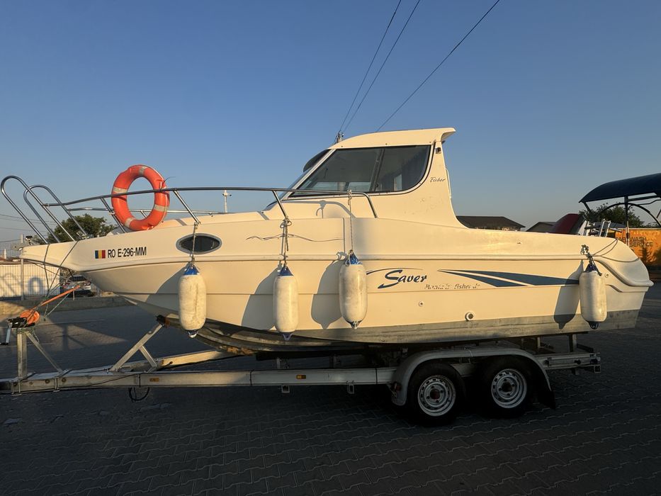Barca Cabinata Saver Manta 21 fischer