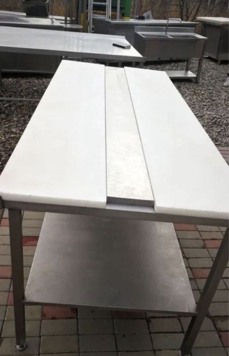Mese inox bazine