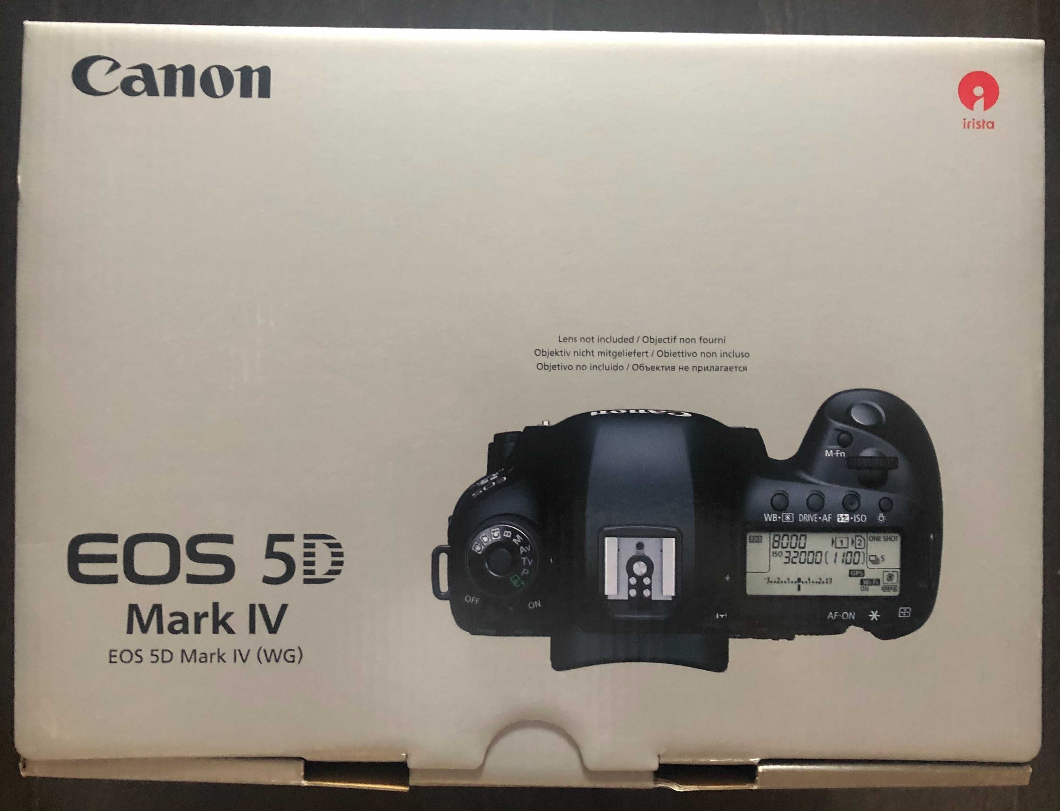 Продавам фотоапарат Canon EOS 5D Mark IV на едва няколко хиляди кадъра