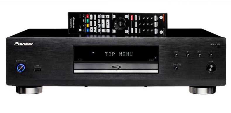 4K Blu-Ray Pioneer BDP-LX58 c 3D и прошивкой от SIR, полный комплект
