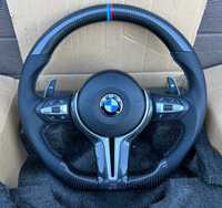 Volan BMW M Piele-Carbon seria 1 2 3 4 5 6 7 - x1 x2 x3 x4 x5 x6