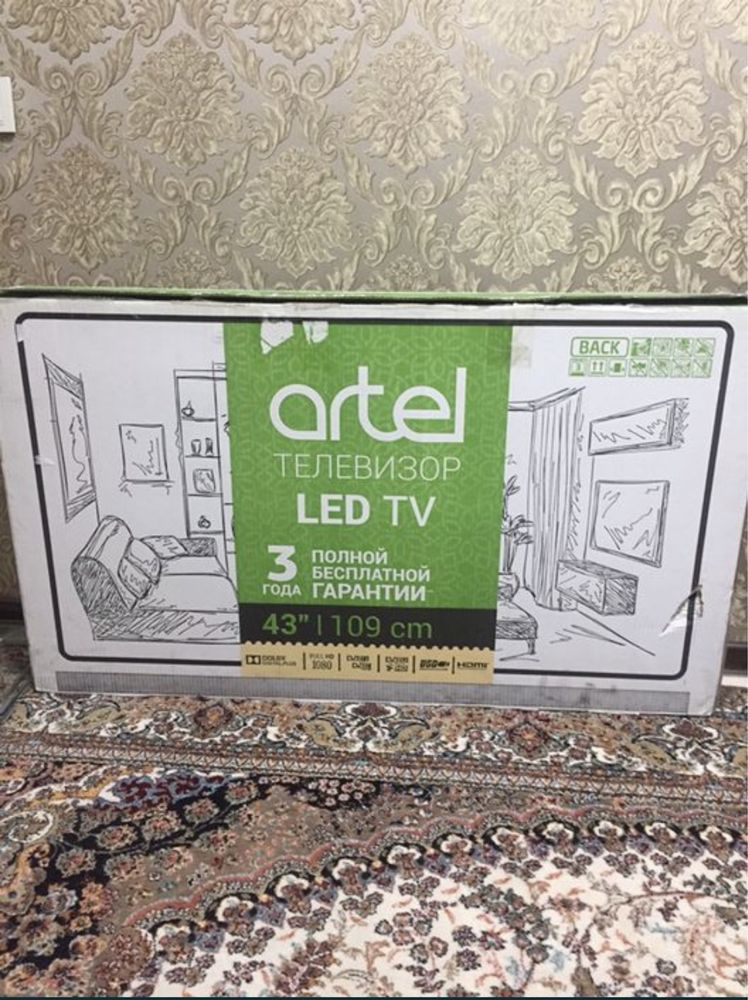 artel televisor yengi 43 tali srocnnk