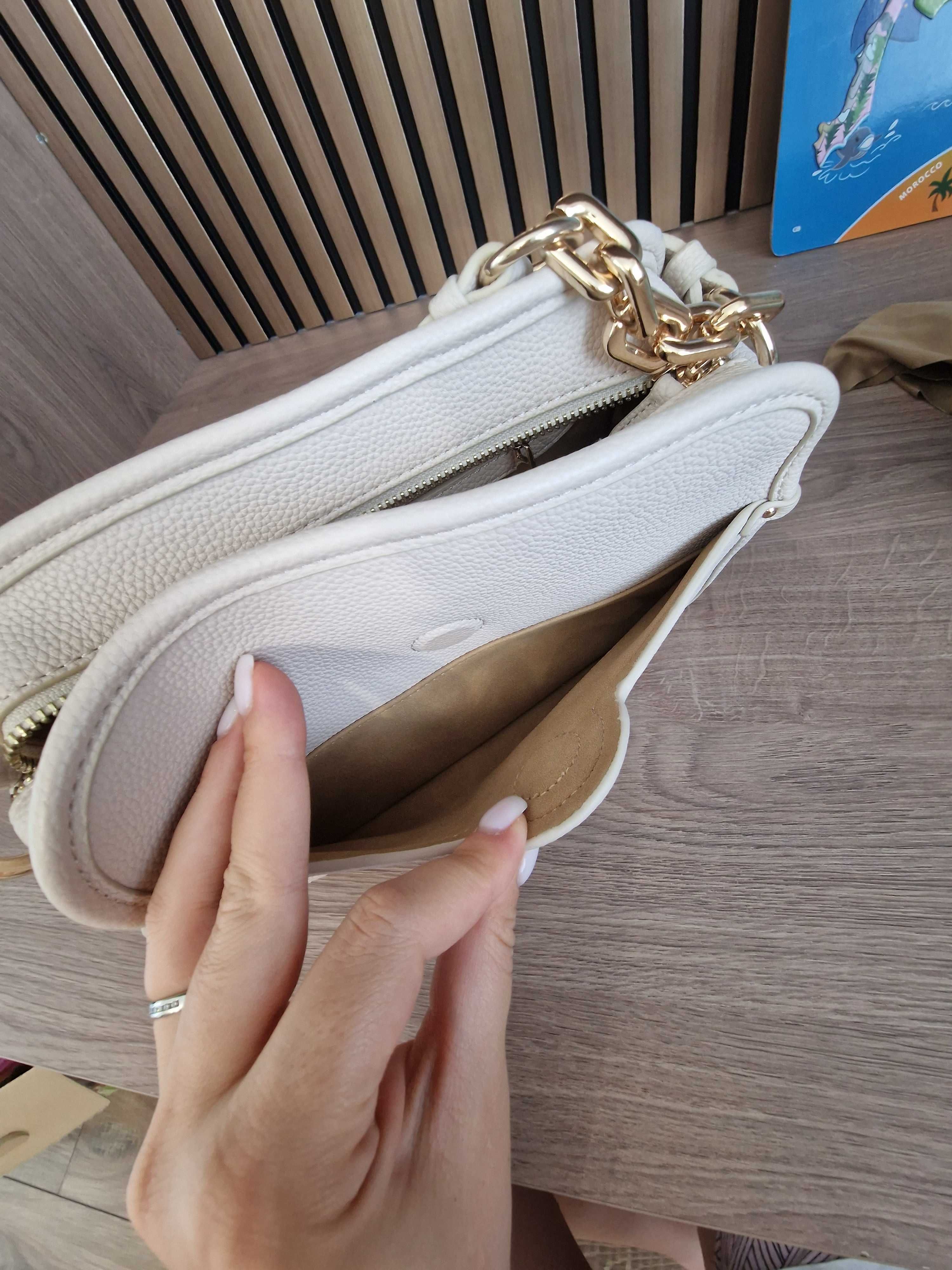 Чанта Trussardi в бежово