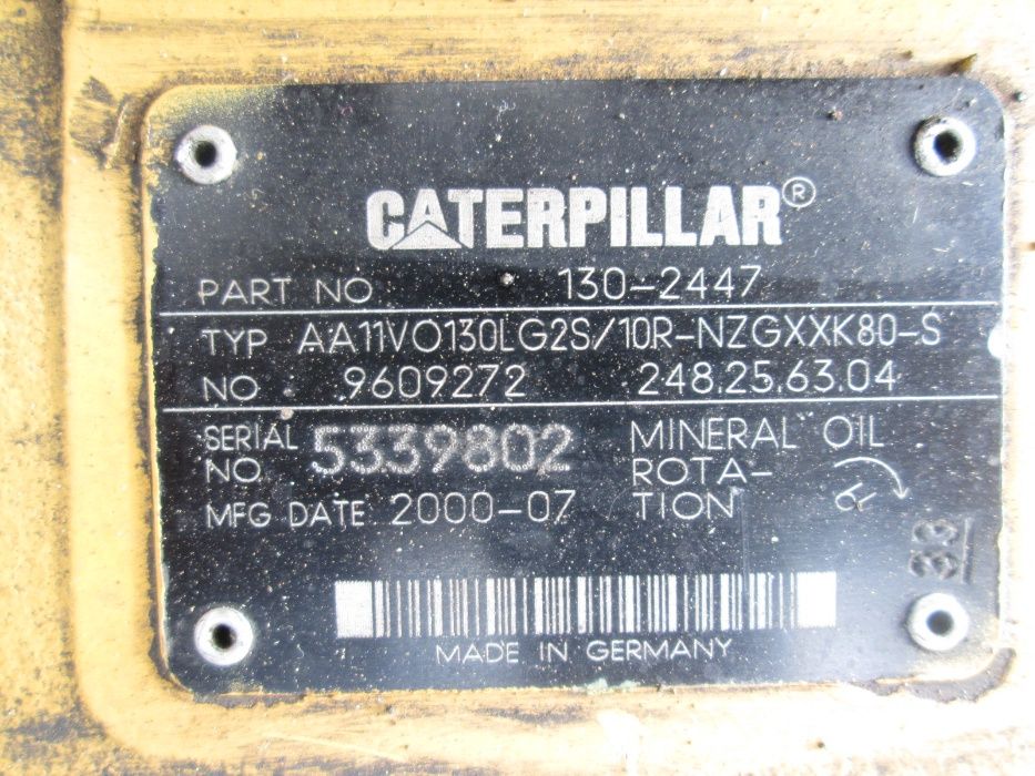 Pompa Caterpillar AA11VO130LG2S + AA4VG40DWD1