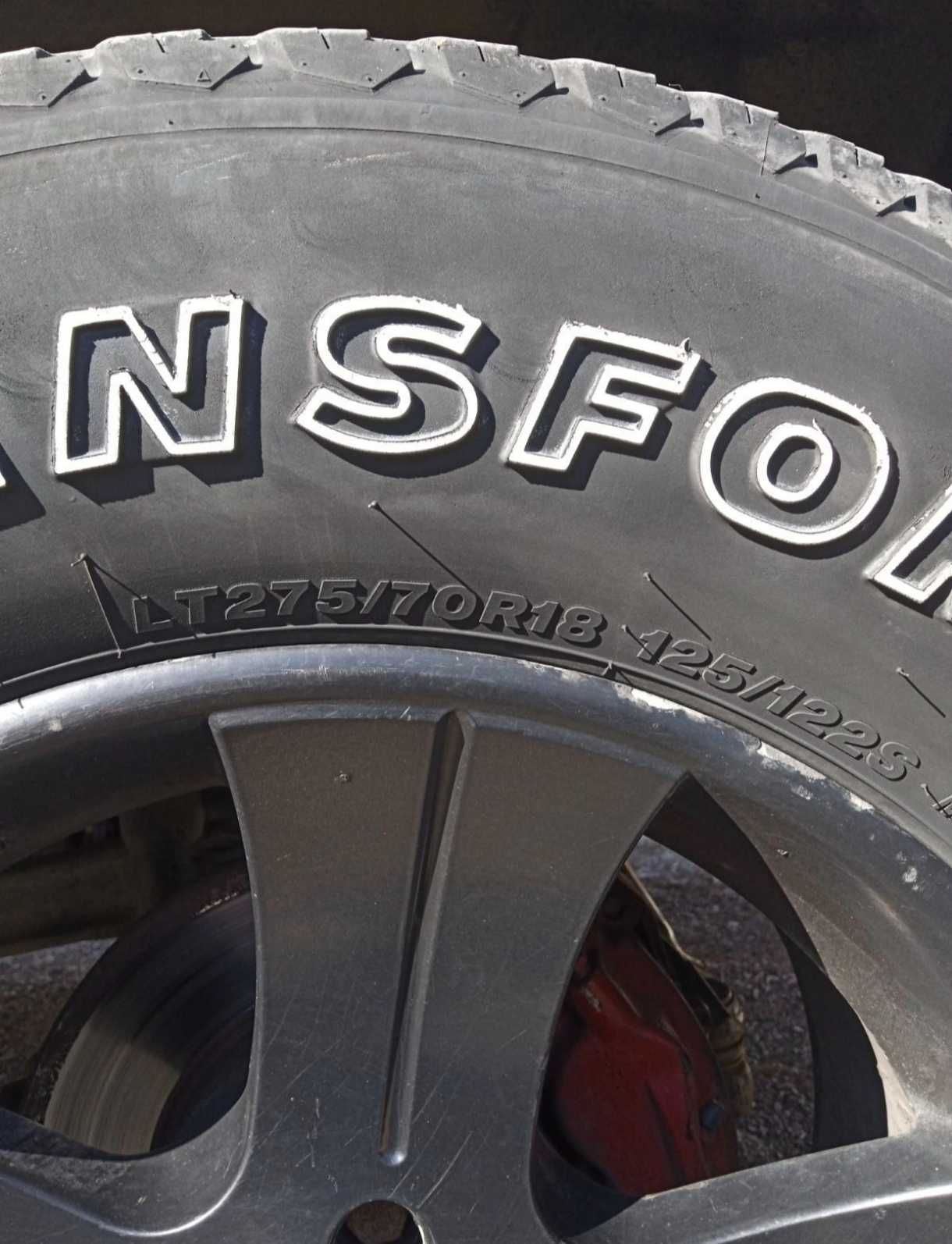 Гуми Firestone 275/70 R18 и джанти 18цола, 5Х130 G class