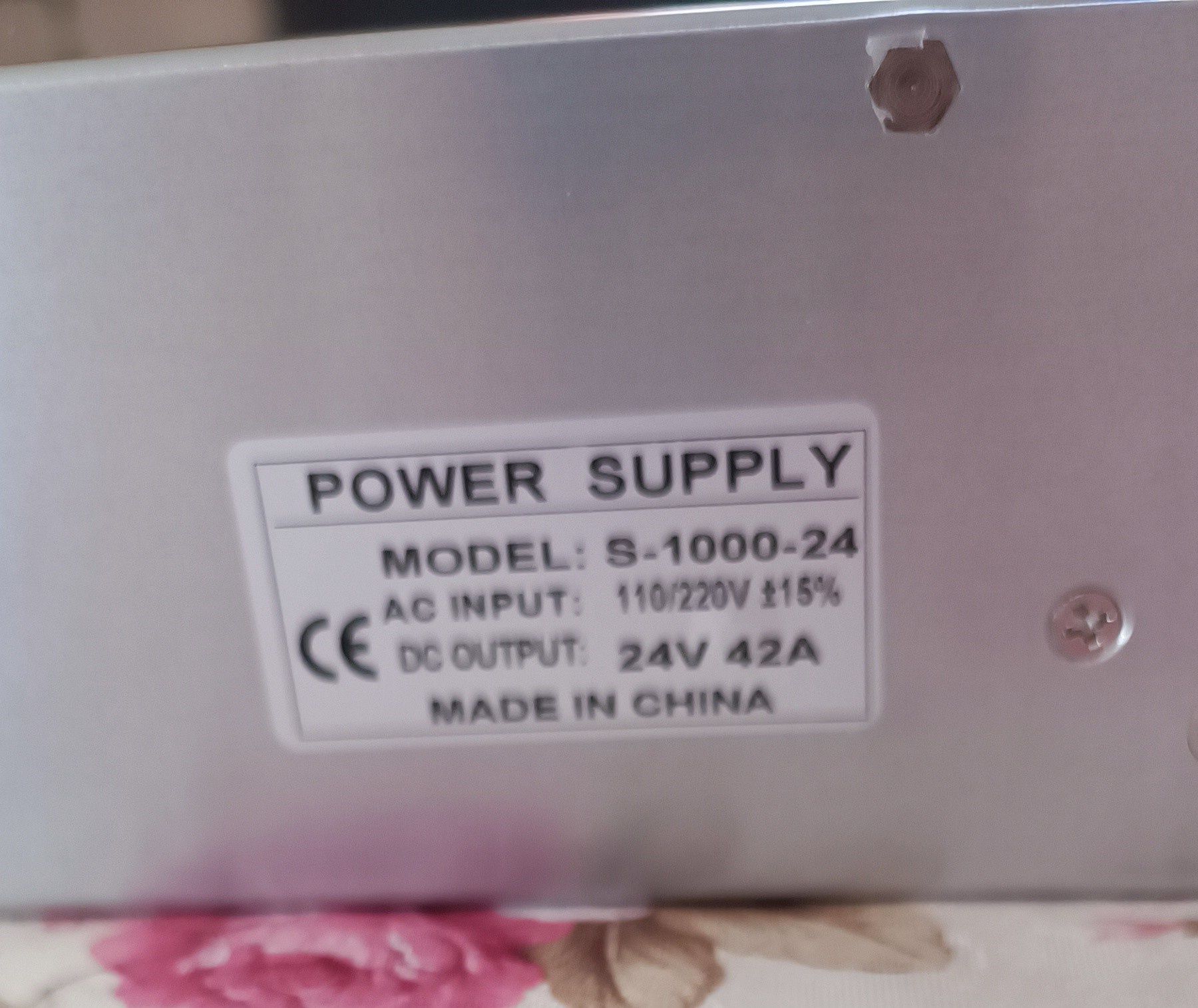 Sursa in comutație 24v,1000 w,42 Ah