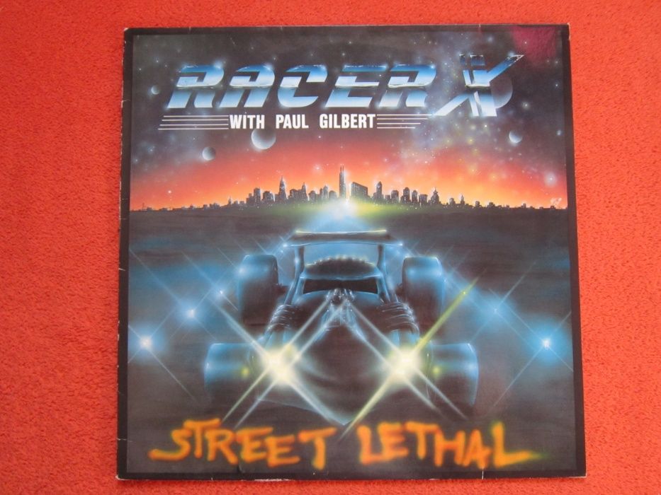 vinil Racer X with Paul Gilbert-Street Lethal(1st album'86)Heavy Metal