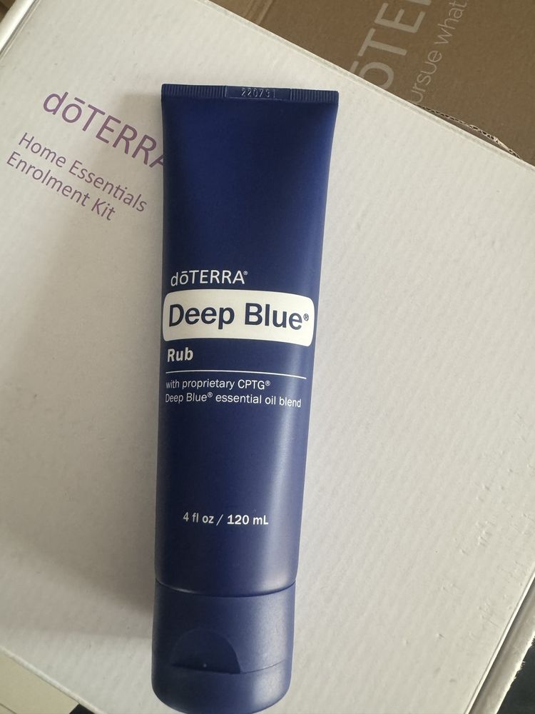 Crema DeepBlue doTERRA, pentru muschi si oase, noua, sigilata