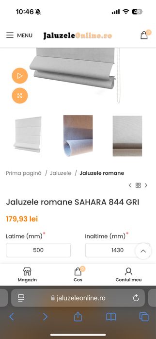 Storuri romane(jaluzele)