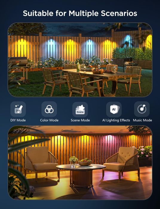 Govee 6 Lights Govee Outdoor Deck Lights