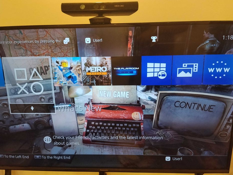 Ps4 Playstation4 IMPECABIL foarte putin folosit, controllere si jocuri