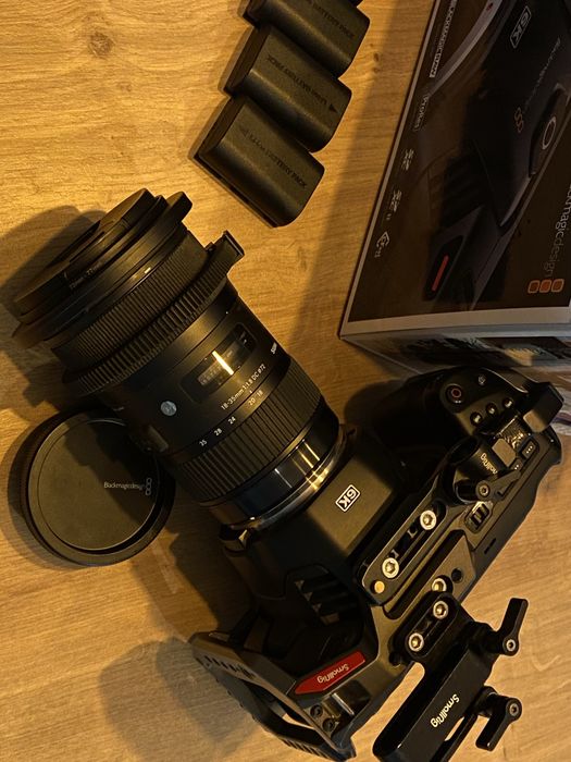 Blackmagic Pocket Cinema Camera 6k + Sigma 18-35 f1.8